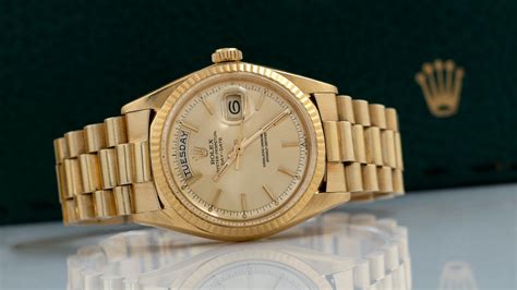 rolex gold day date|solid gold Rolex Day-Date.